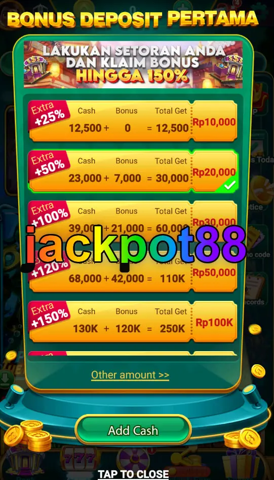 jackpot88 Masuk